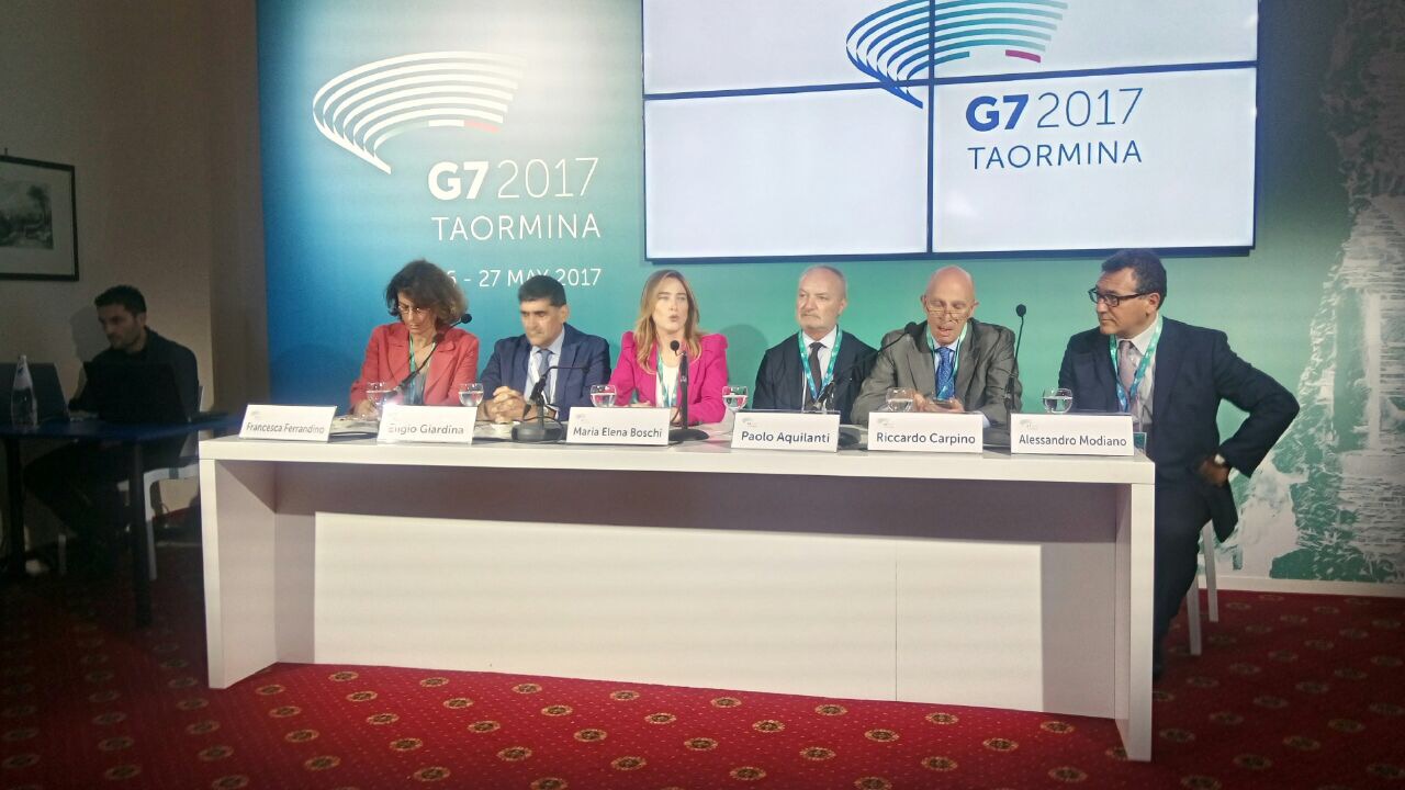 G7, la Boschi oggi a Taormina non ha dubbi