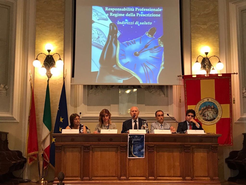 Unime. Ieri il convegno “Responsabilità professionale e regime della prescrizione”