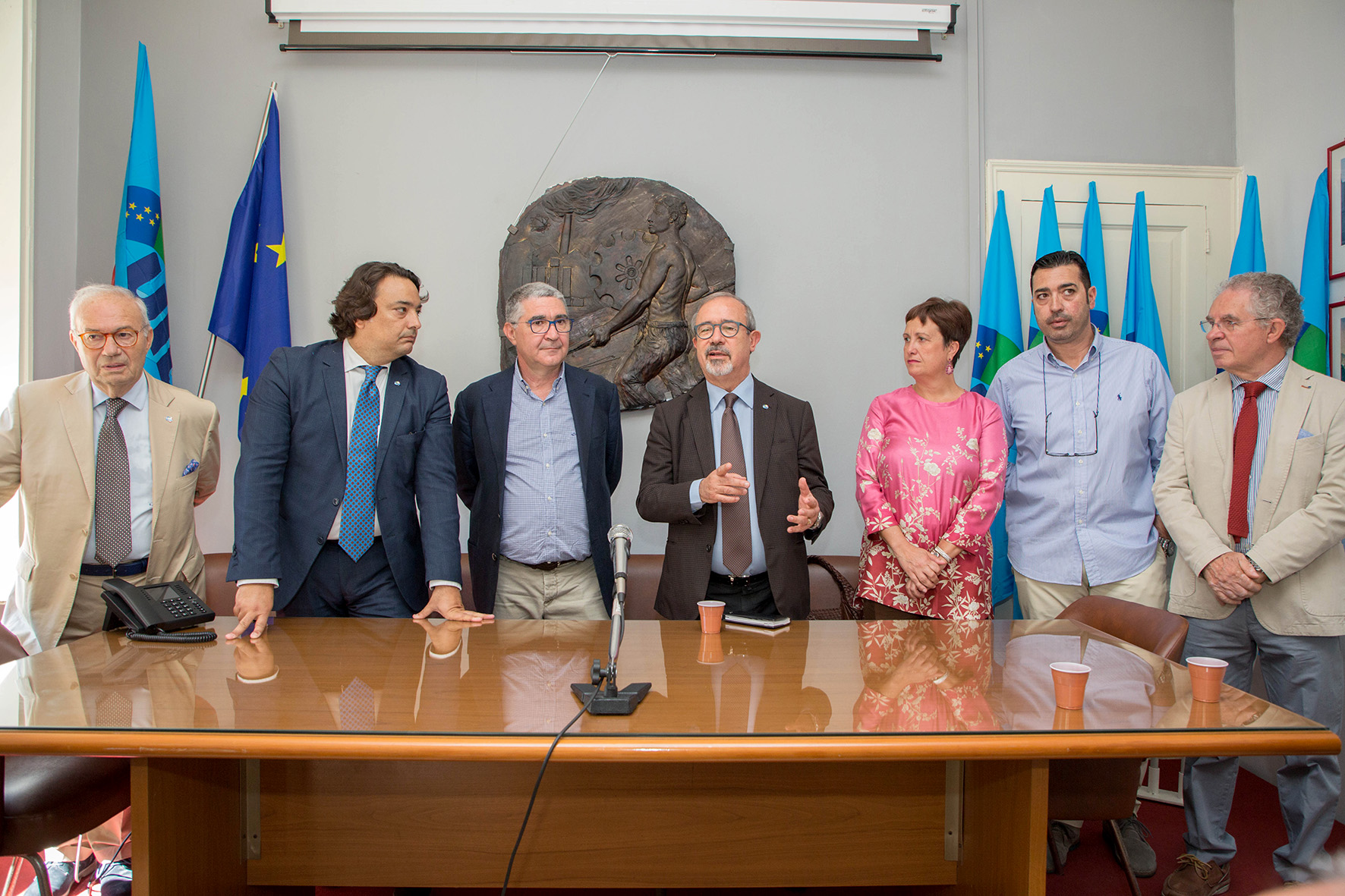 Uil, il segretario Barbagallo inaugura la sede di Messina