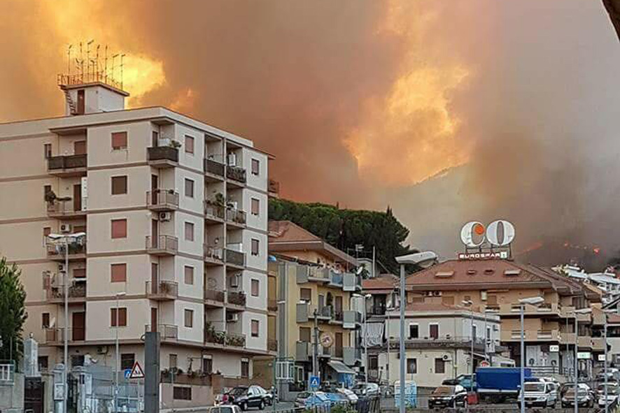 Sottile: “Chi appicca incendi deve pagare”