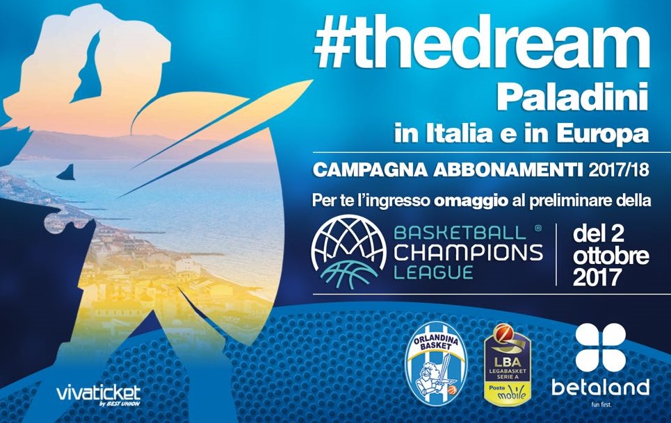 "Paladini in Italia ed in Europa", Betaland lancia campagna abbonamenti