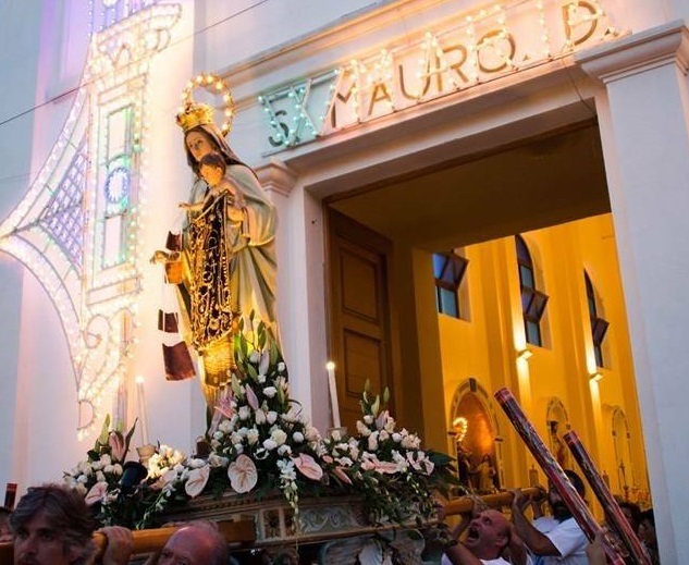 Maria SS del Carmelo, sette giorni di festa a Giampilieri Marina