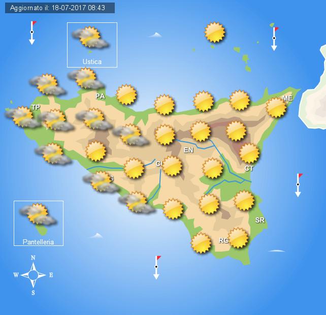 Meteo 19 luglio, tempo generalmente stabile