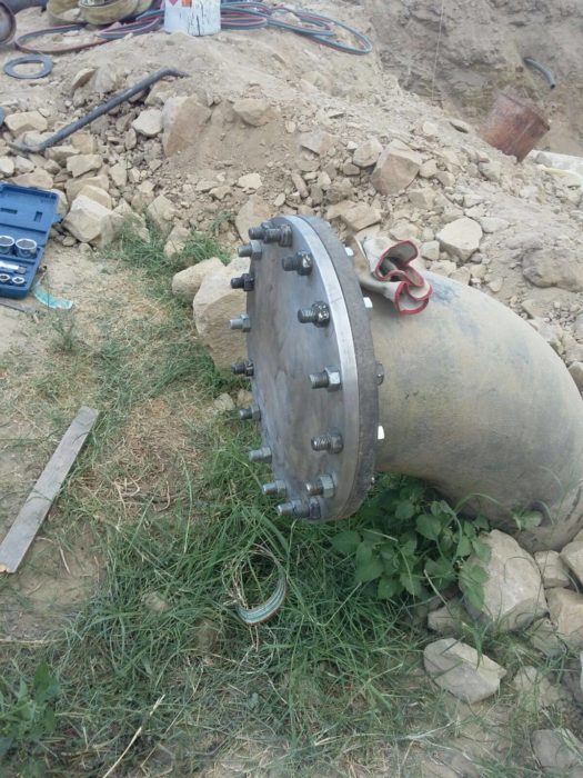 Briga, interrotta la condotta idrica per un guasto