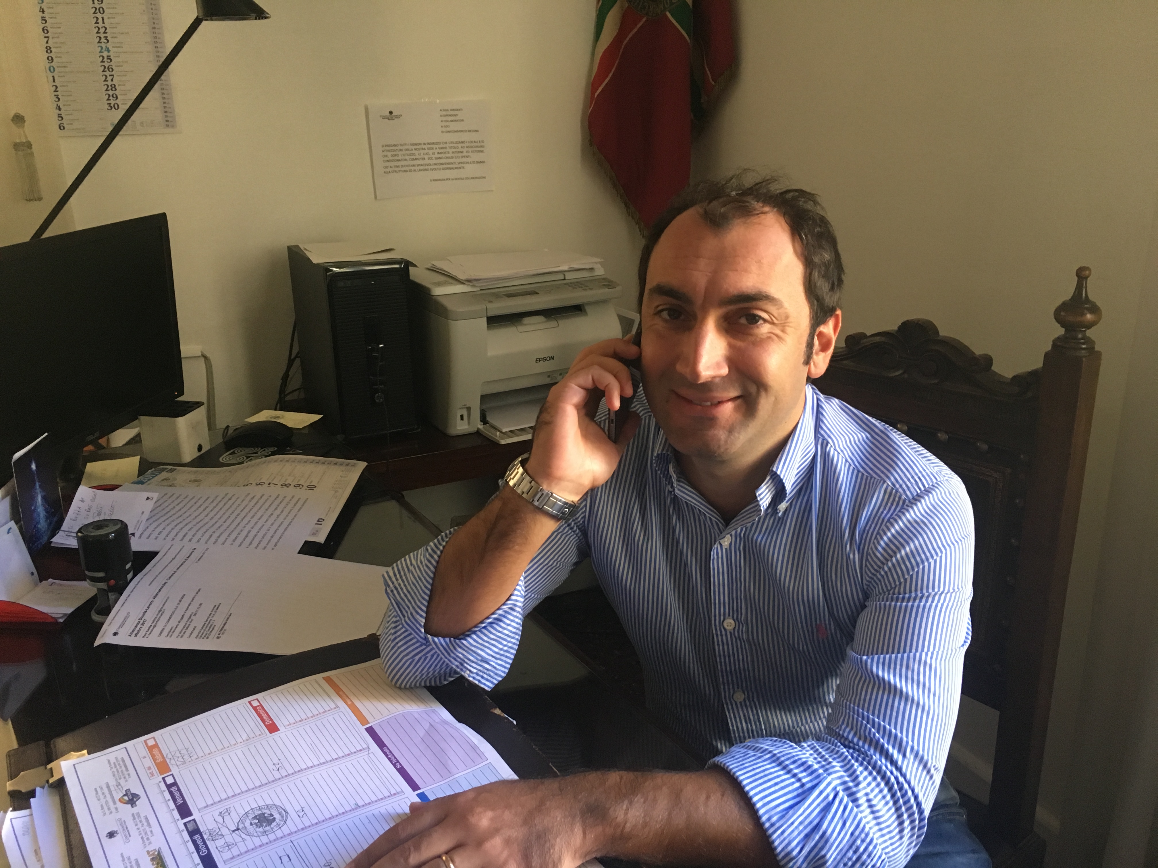 Alessi: "Attenzionare la strada di Campo Italia"