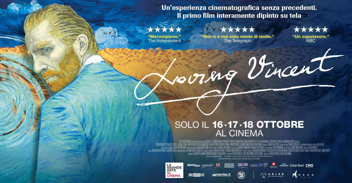 Loving Vincent alla Multisala Apollo, un film per approfondire la conoscenza di uno dei più grandi artisti mai esistiti