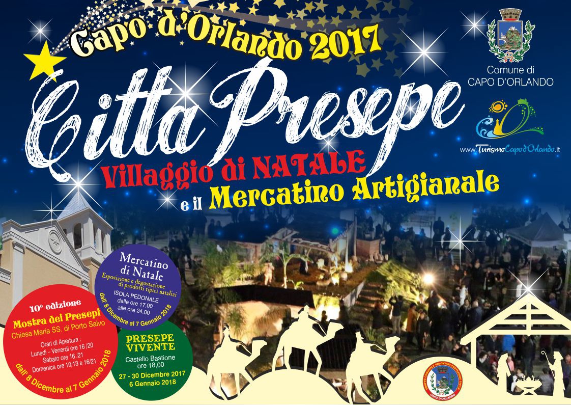 Capo d'Orlando si accende per il Natale. Il programma delle iniziative