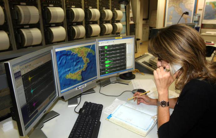 Tre scosse di terremoto in mare fra Giardini e Reggio Calabria