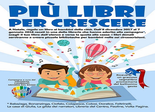 Piccole biblioteche cresceranno per i bimbi della città. A Natale regala a loro un libro!