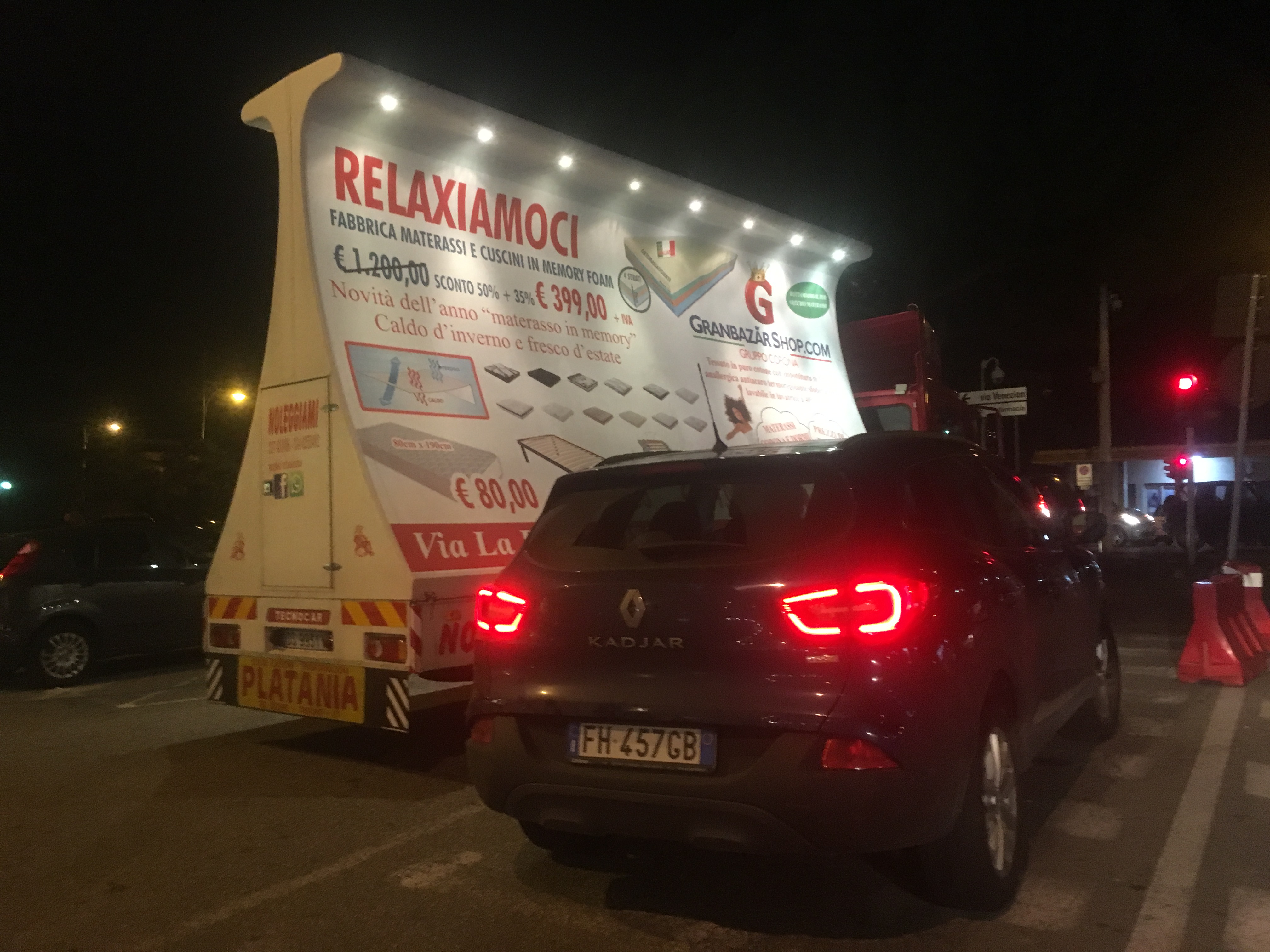 Deregulation delle vele. I mezzi creano intralcio al traffico