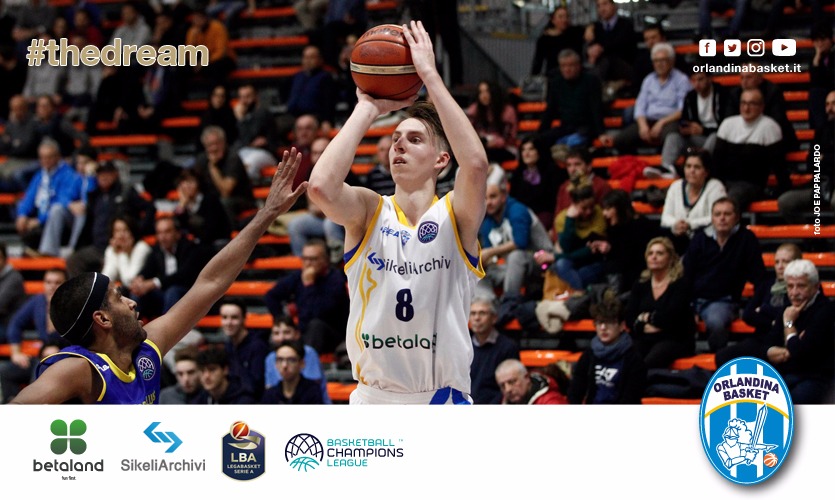 Basket Champions: Capo d'Orlando cede ai lettoni del Ventspils