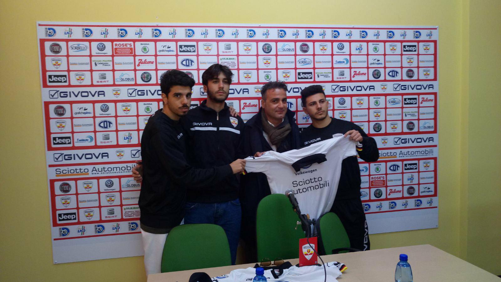 Acr Messina, ecco Iudicelli, Bettini e Stranges. Lamazza: "Mercato non è chiuso. Rosafio non si muove"