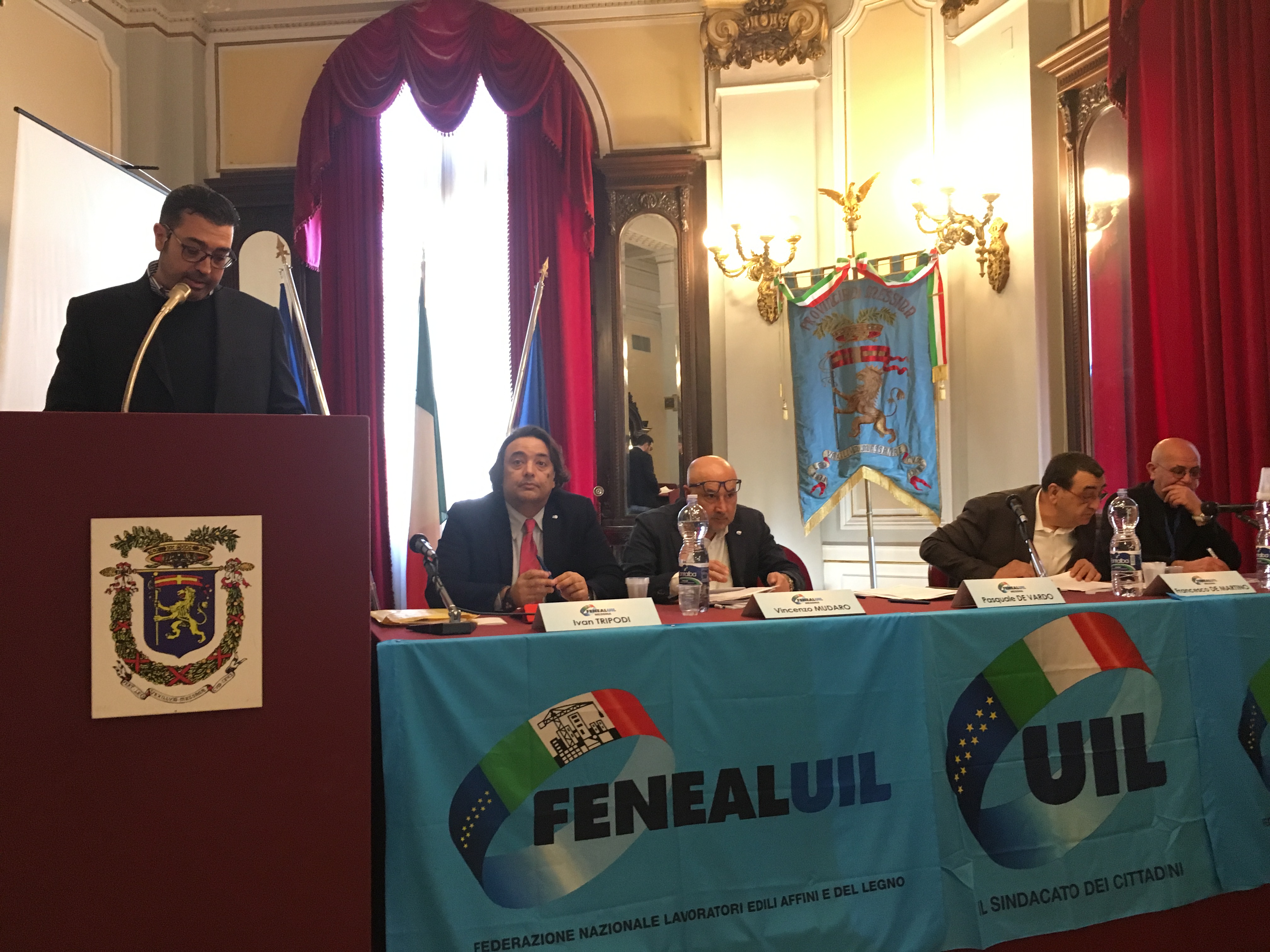 Pasquale De Vardo confermato segretario Feneal Uil Messina