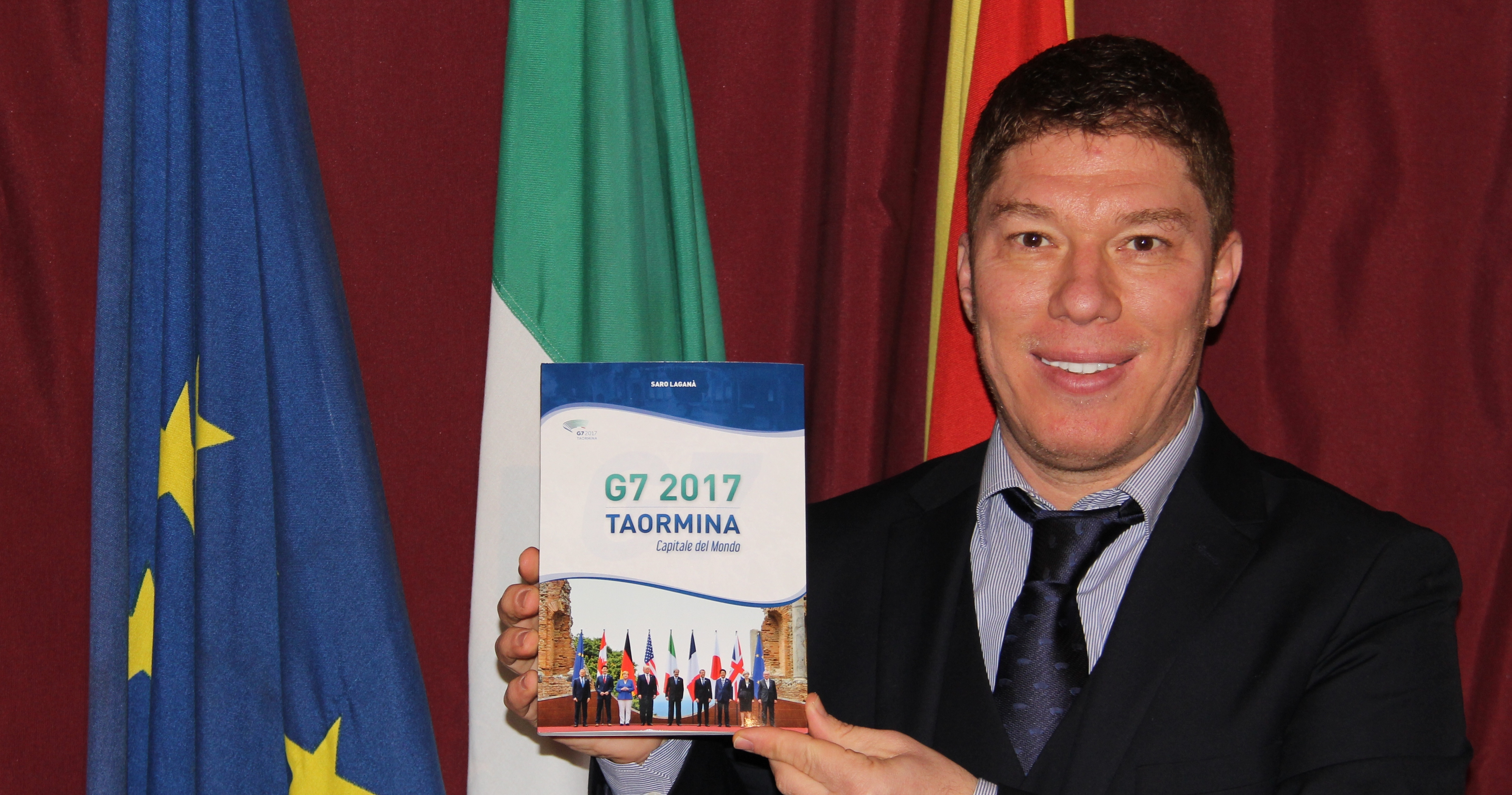 Saro Laganà "racconta" in un libro il G7 di Taormina