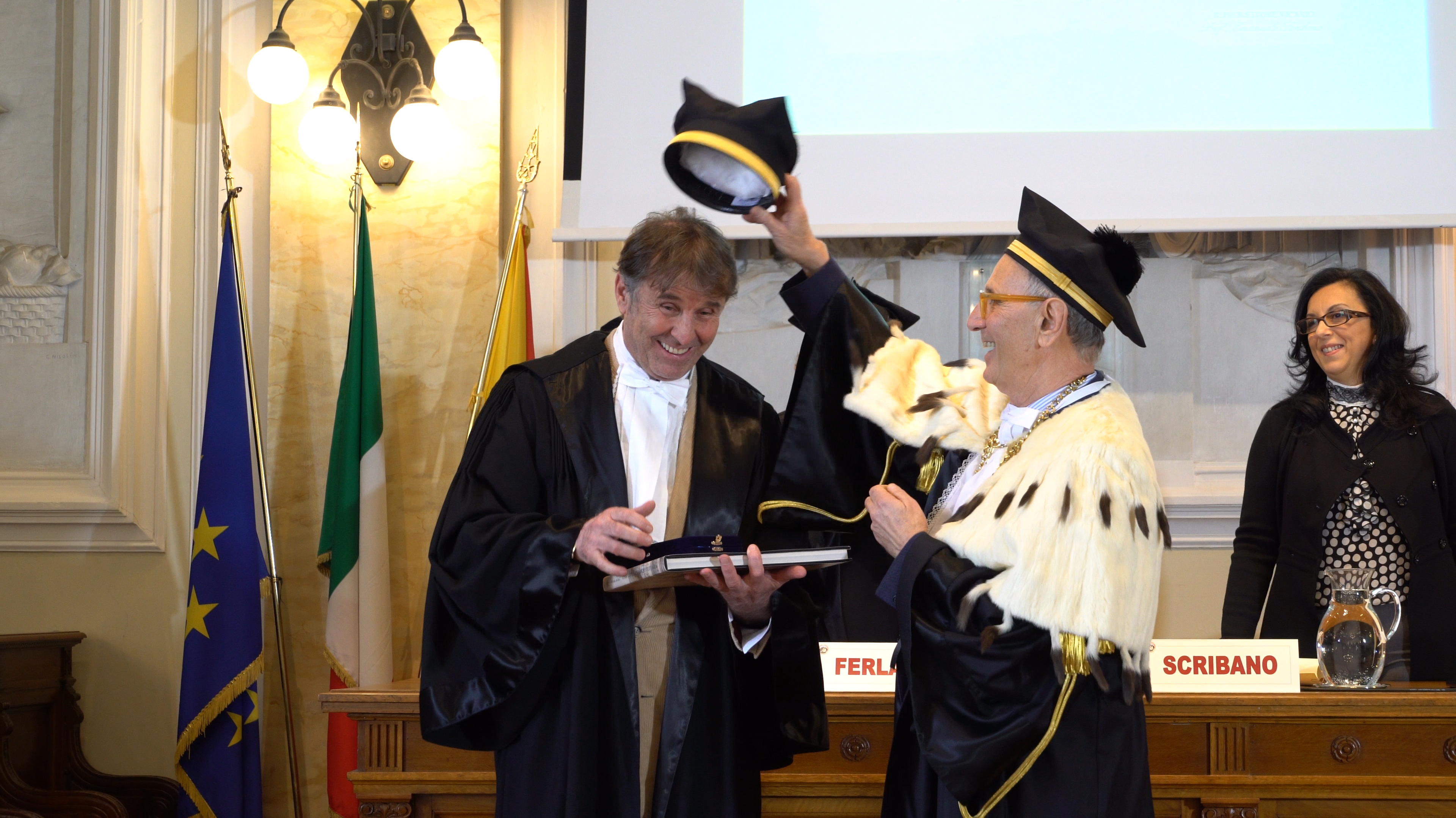 Lo stilista del cashmere Cucinelli riceve il Dottorato honoris causa in Filosofia a Messina