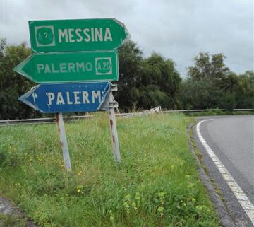 A20, interventi per il ripristino della pavimentazione nello svincolo di Villafranca