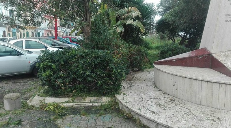 Aiuole villaggio Paradiso e Piazza Dominici, Comitato spontaneo: Noi puliamo ma Comune stenta a curare aree verdi