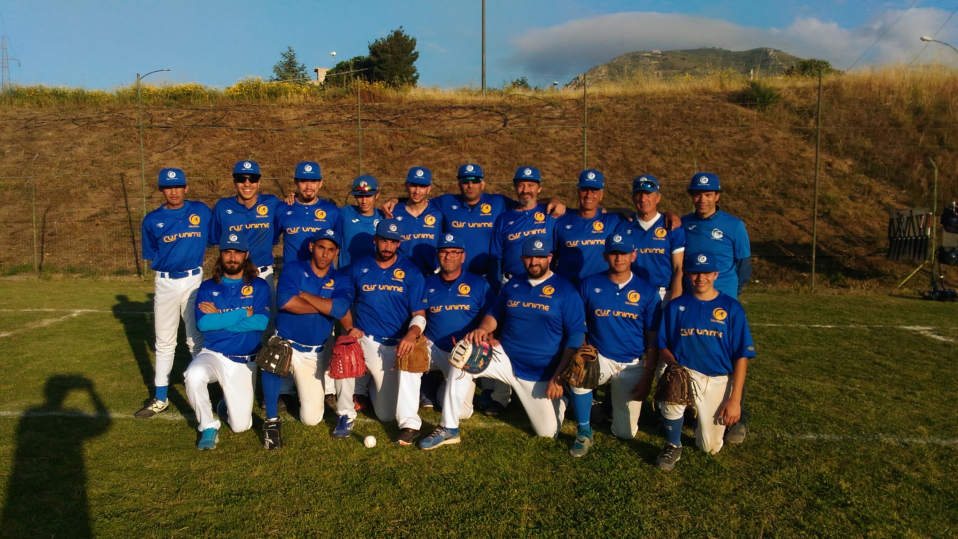 Baseball serie C. CUS Unime regina del girone d'andata