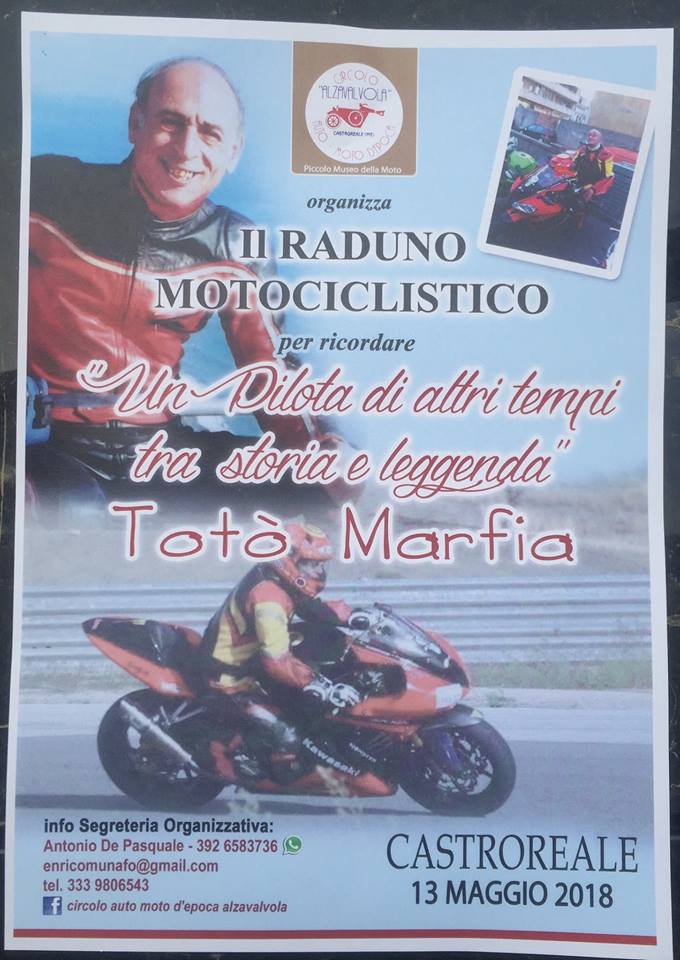 Il Piccolo Museo della moto presenta il Raduno motociclistico Totò Marfia