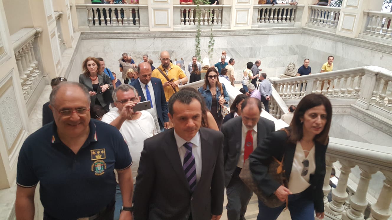 De Luca visita la Città Metropolitana: "Credo in questo ente, la Regione ora dia le risposte che la città attende"