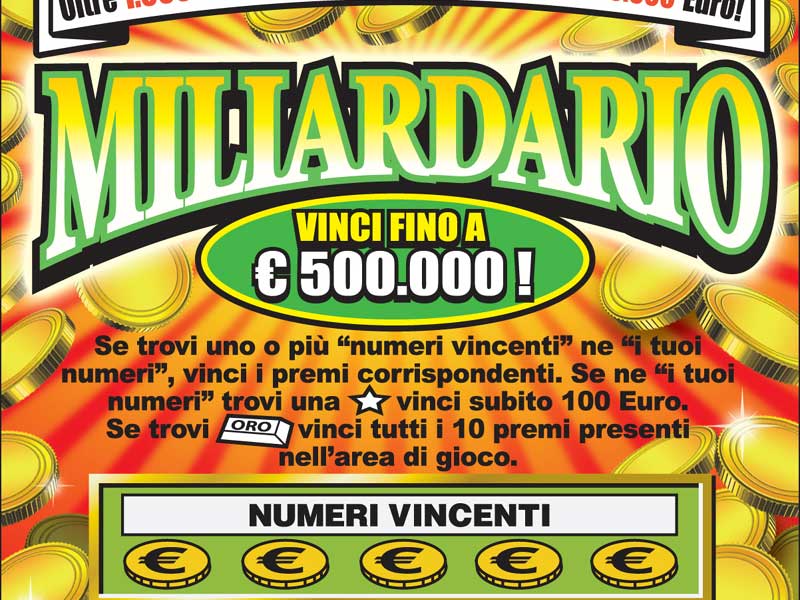 "Gratta e Vinci" da 500mila euro, Messina ancora baciata dalla fortuna