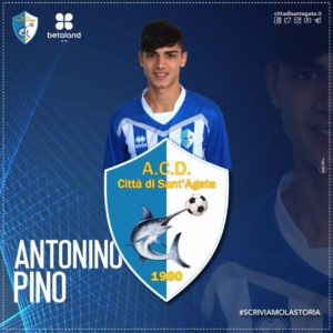 Eccellenza, il Città di S.Agata trattiene l'attaccante Pino