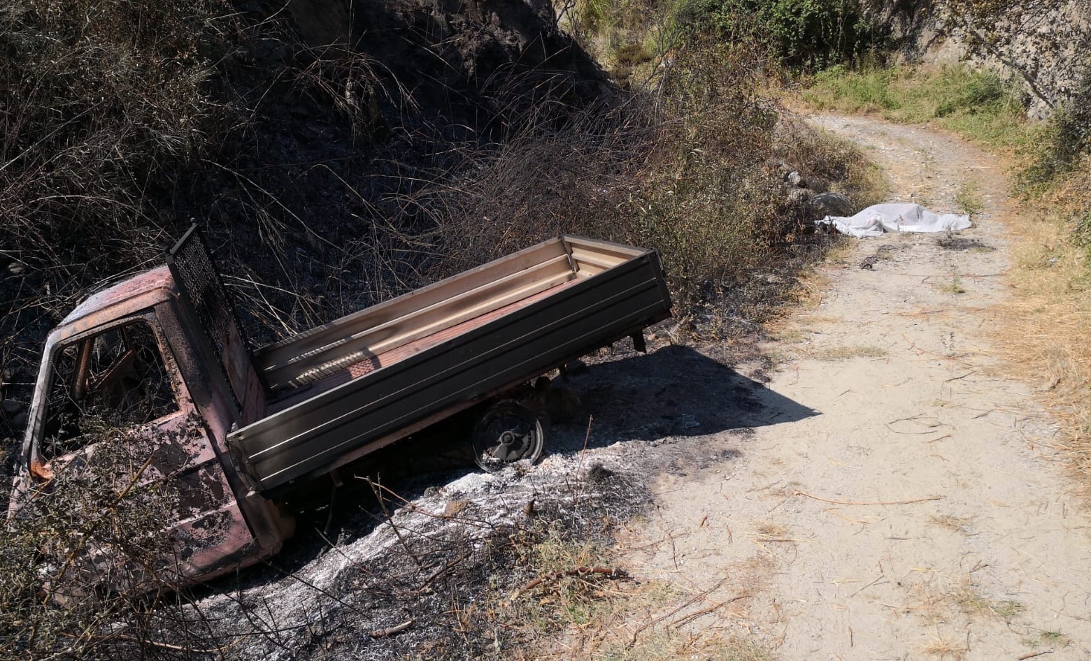 Giallo, ritrovato carbonizzato il corpo di un 63enne