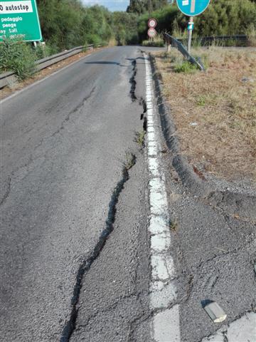 Oggi chiusa rampa casello Acireale dopo il sisma