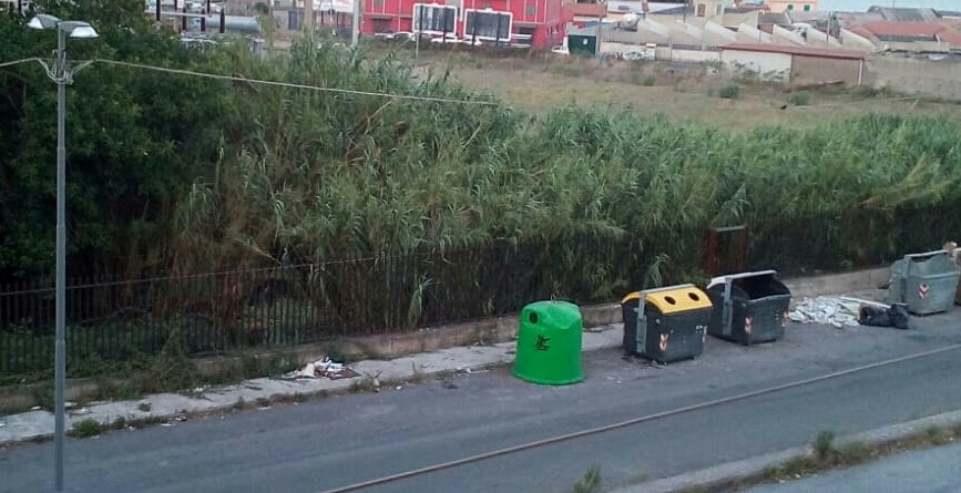 Spazzatura, erbacce, topi e buio pesto, la strada comunale Santa Lucia simbolo del degrado