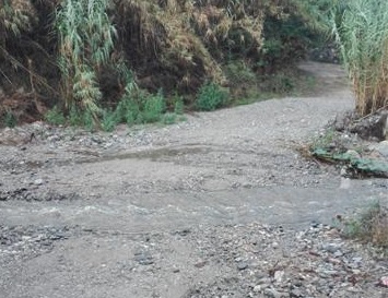 Il maltempo danneggia l'unica strada d'accesso in contrada Mella a San Saba, residenti quasi isolati