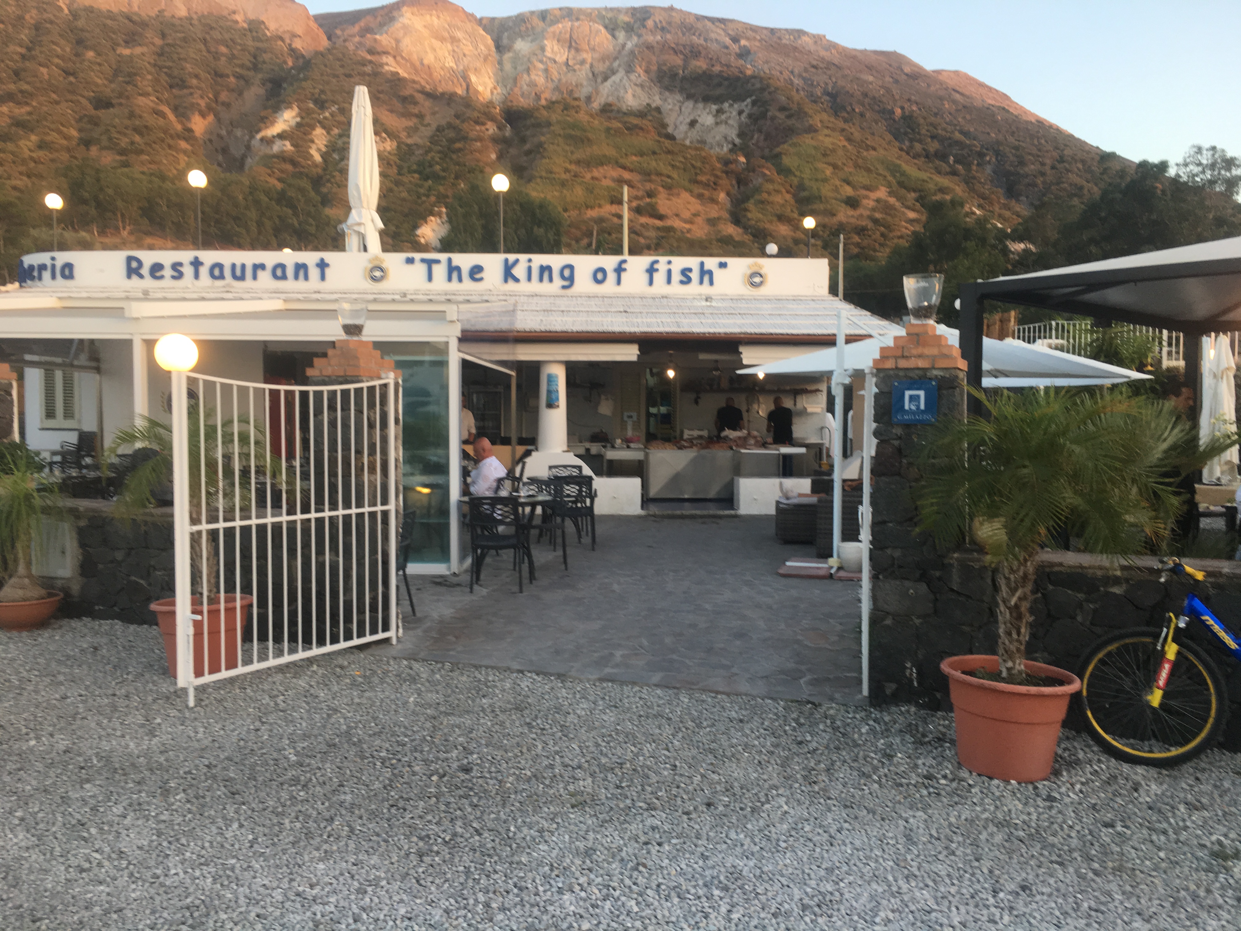 Vulcano: "The King" la migliore "ristopescheria" delle isole Eolie
