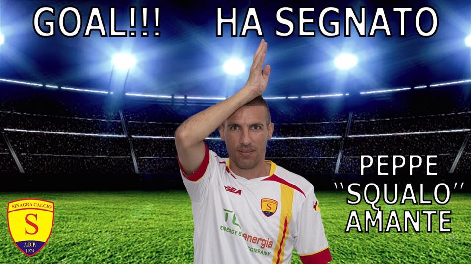 Peppe Amante, lo squalo affamato del Sinagra Calcio