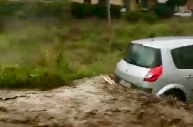 Santo Stefano Briga e Galati S. Lucia, i torrenti in piena fanno paura