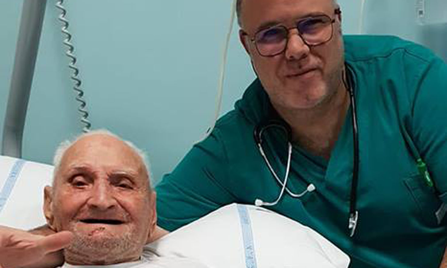 Piemonte, operato al femore a 107 anni. Presto sarà dimesso