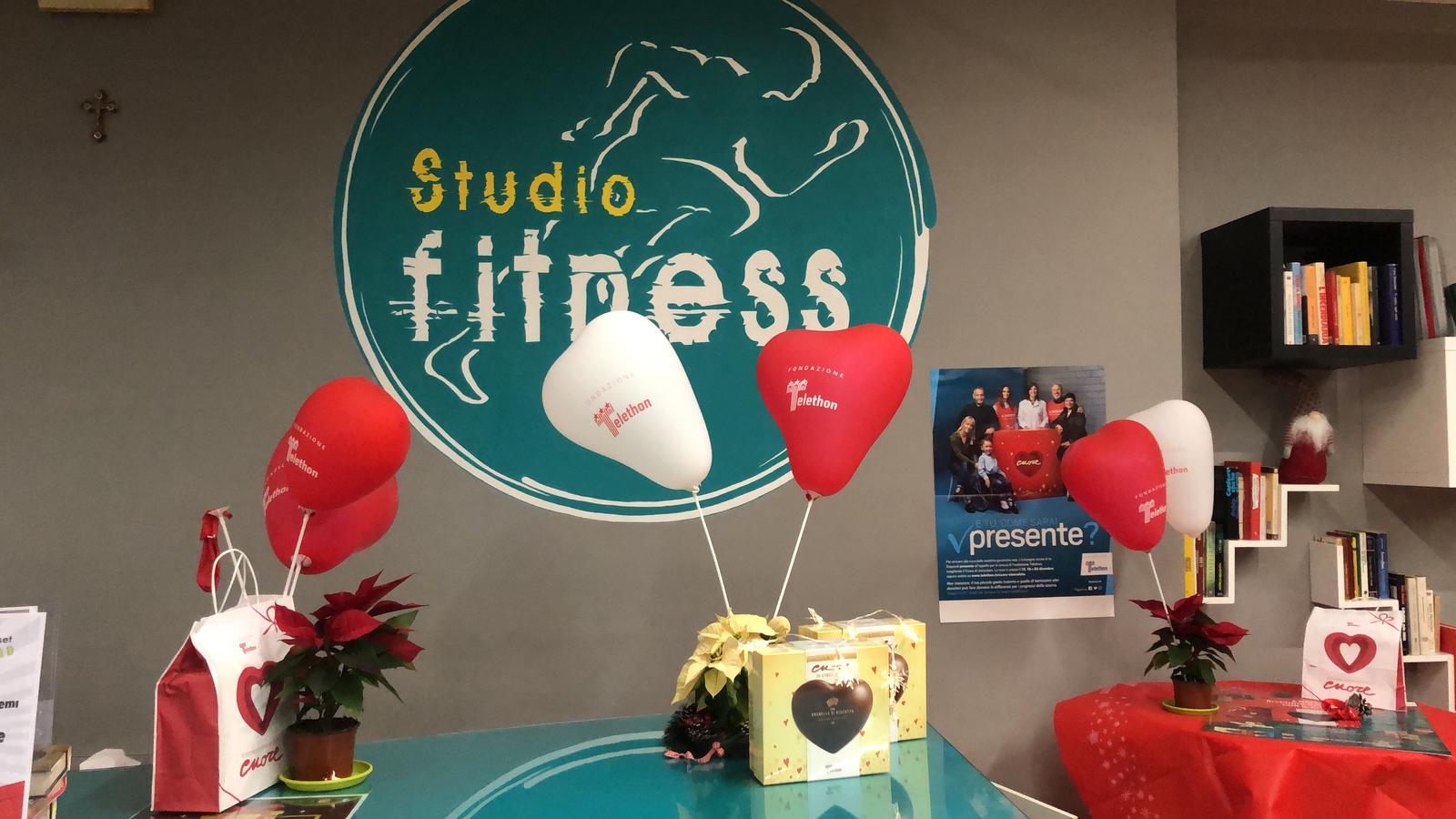 La “Studio fitness” ha promosso la solidarietà Telethon