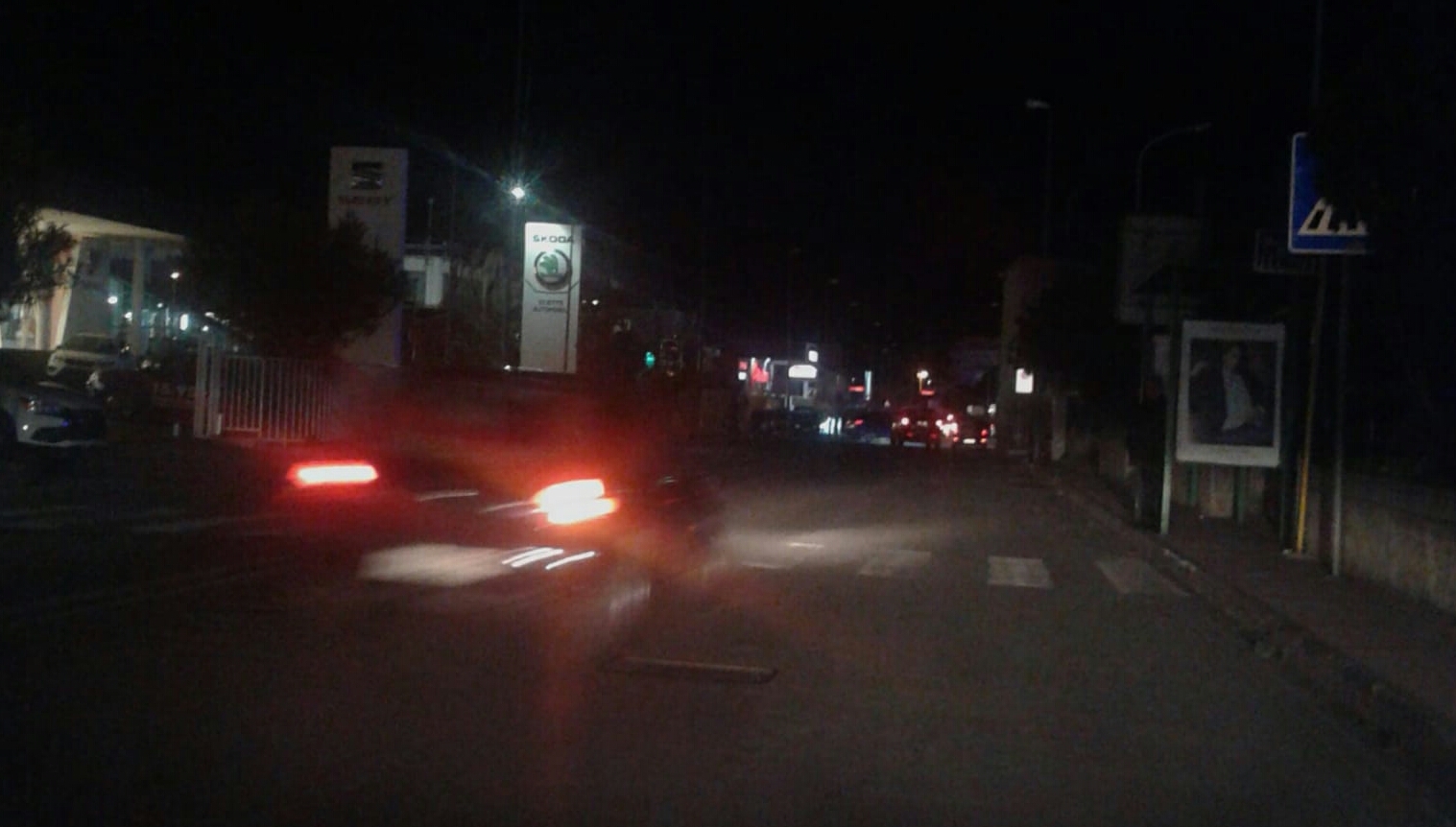 Messina si spegne, questa volta resta al buio la zona sud