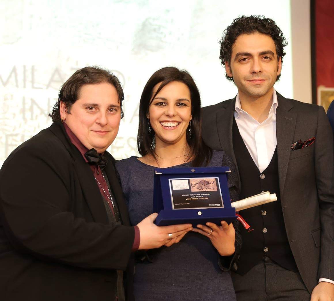 Il duo Imbesi -Zangarà incanta la platea del Milazzo International Film Fest