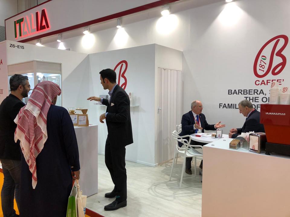 Aperta "Gulfood" a Dubai, c'è anche la Caffè Barbera