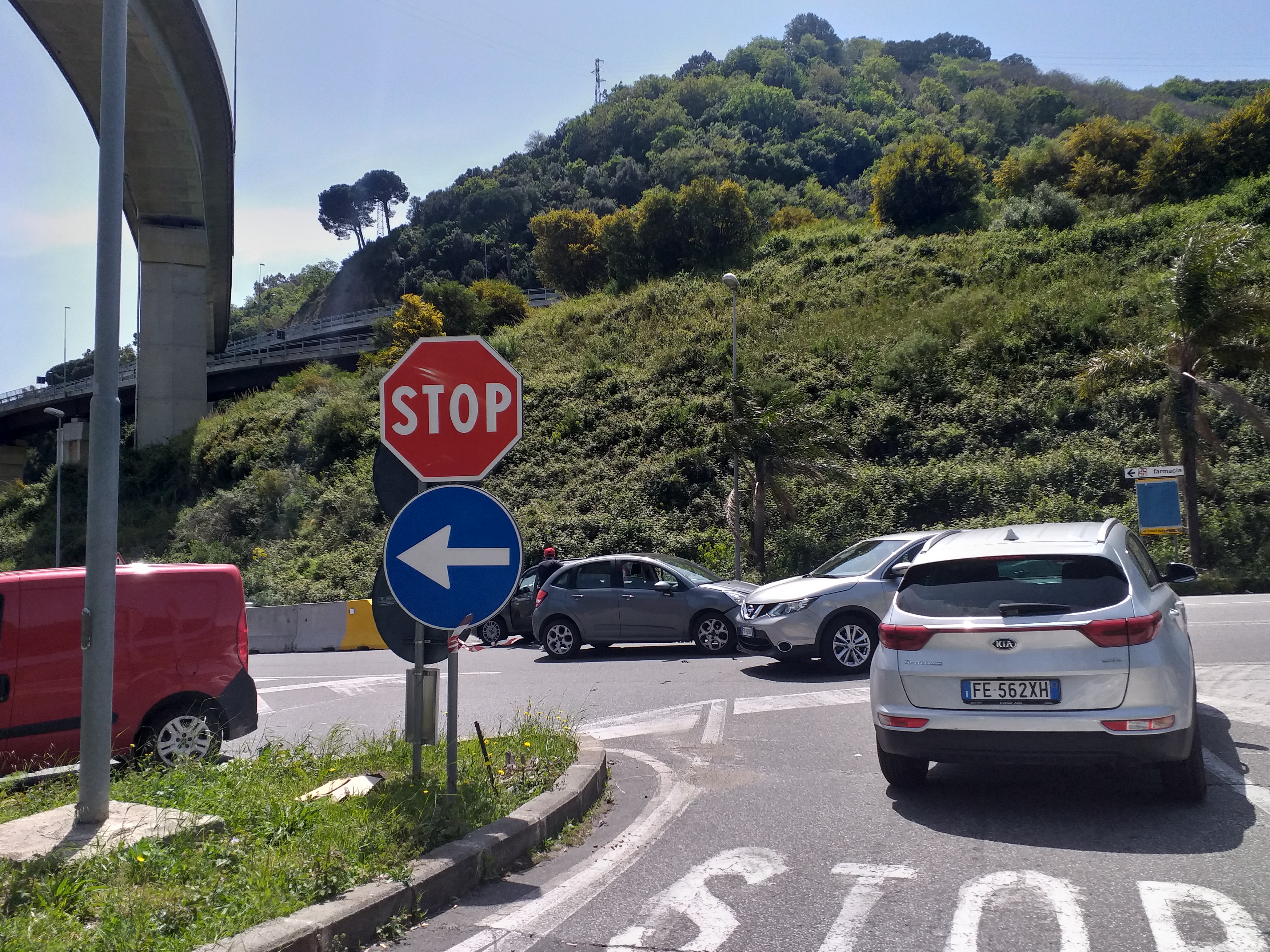 Viale Giostra insicuro, nuovo incidente. Altra denuncia di Laimo