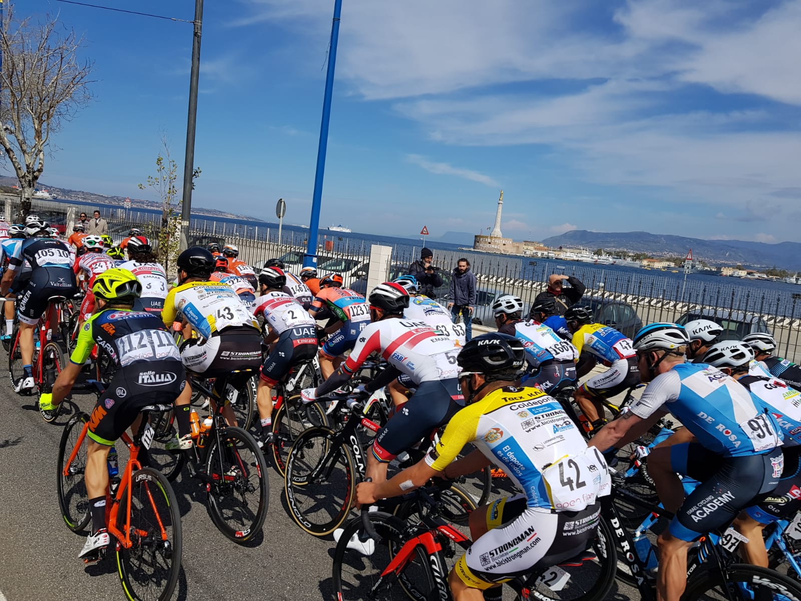 Stacchiotti vince in volata la prima tappa del Giro di Sicilia