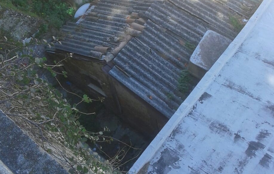 Cristo Re, belvedere con vista…Eternit