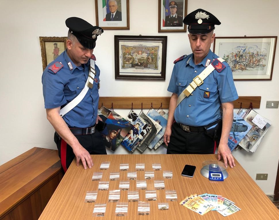 Furnari, pusher romeno arrestato dai carabinieri