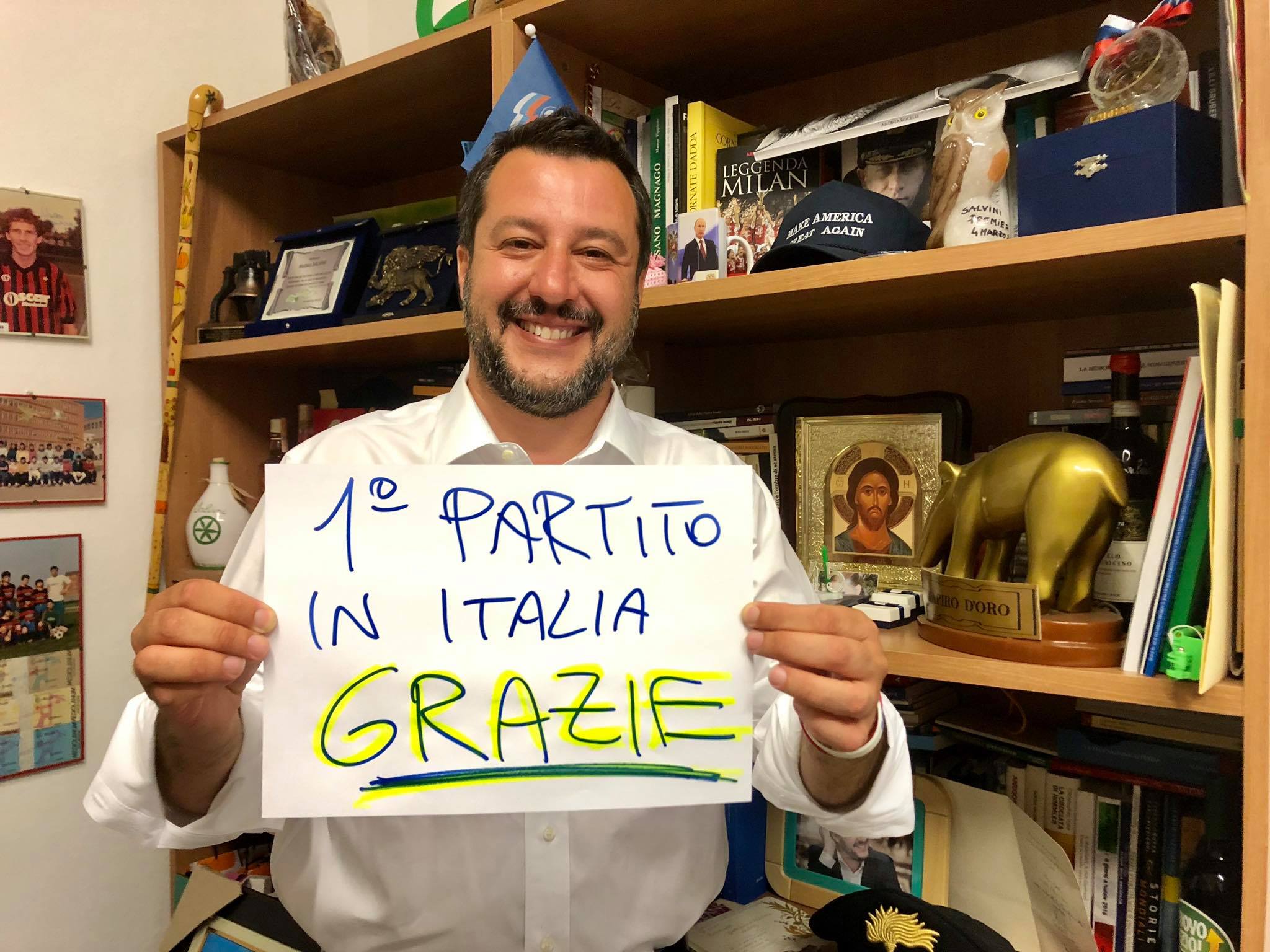 Europee, Lega primo partito in Italia. Bene anche in Sicilia