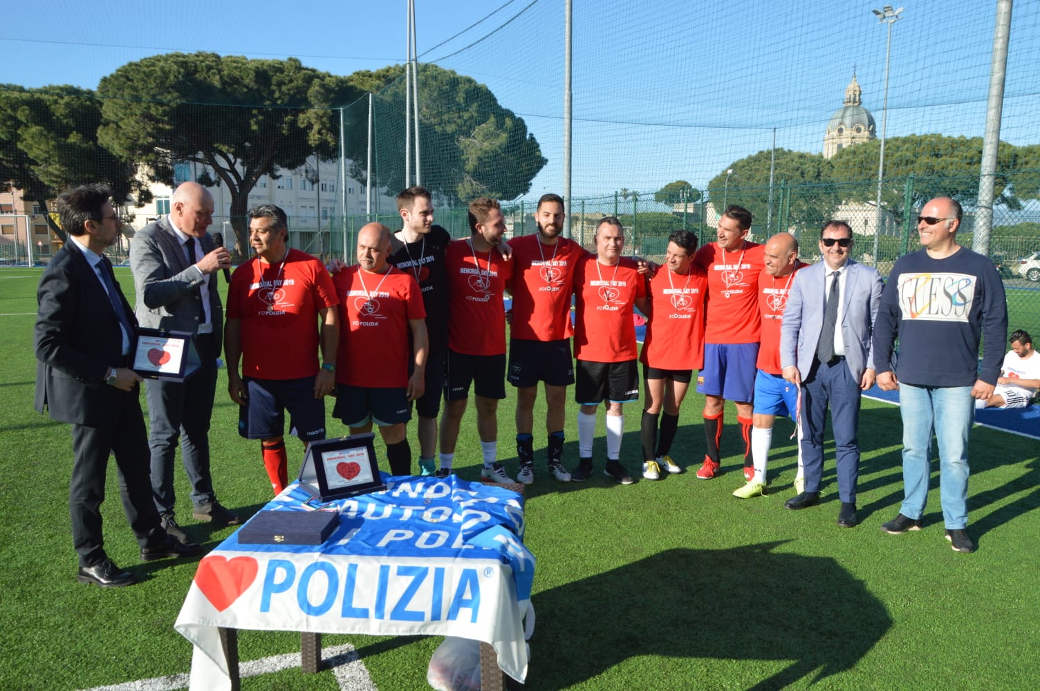 Memorial day, i poliziotti scendono in campo per non dimenticare lo stragismo mafioso