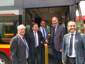 Atm: presentati otto nuovi bus a gasolio