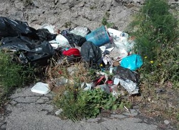 Rifiuti abbandonati sulla Ss 113, Biancuzzo: "Dove sono i netturbini?"