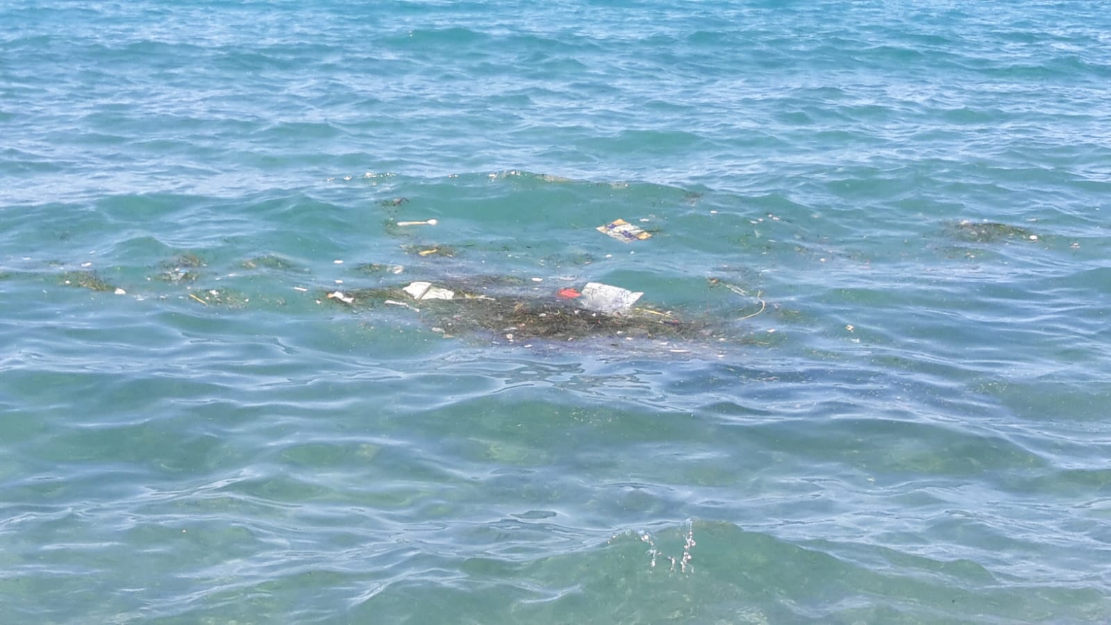 Inquietanti chiazze scure al largo di Mortelle, Rodia e San Saba