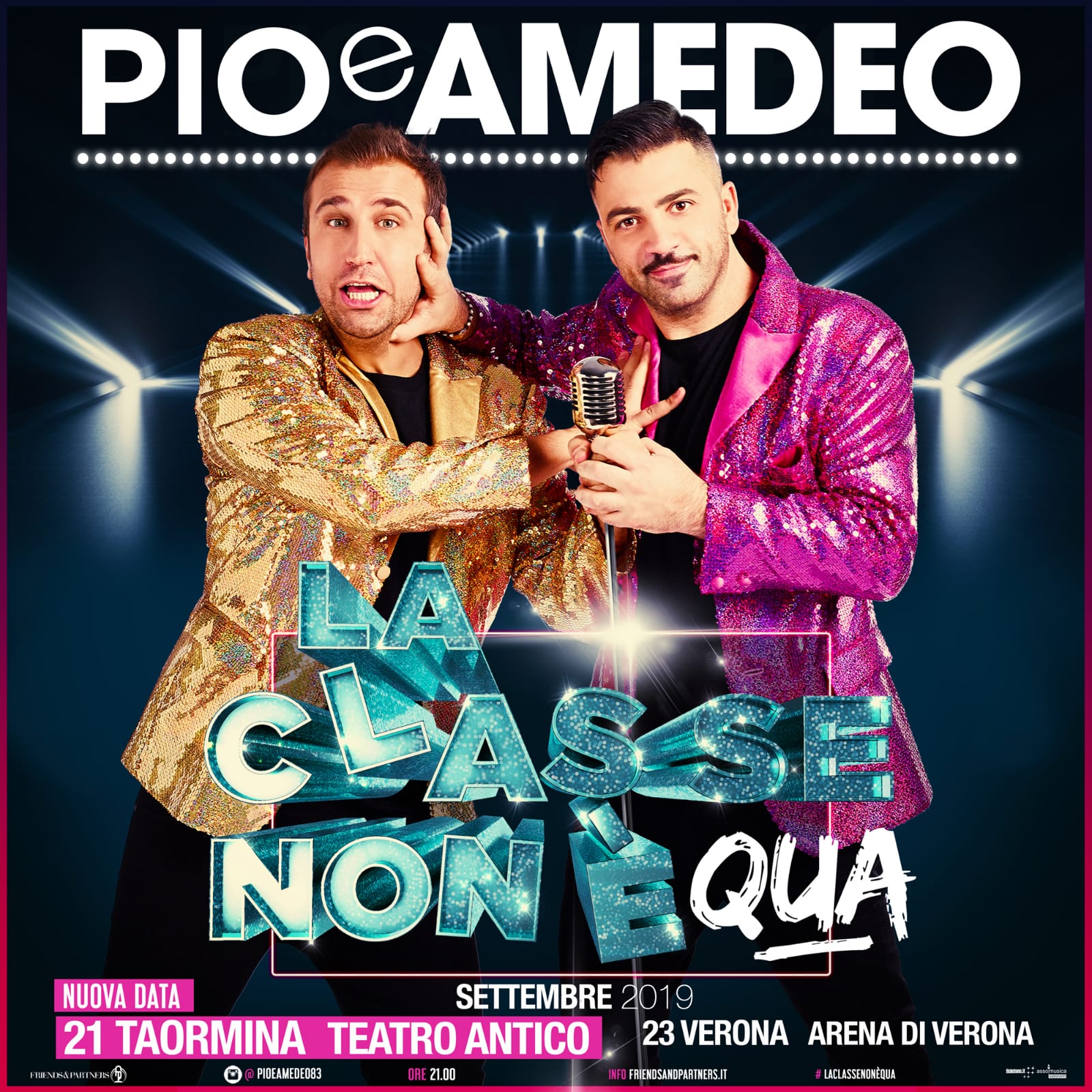 Pio e Amedeo "sbarcheranno" al Teatro Antico