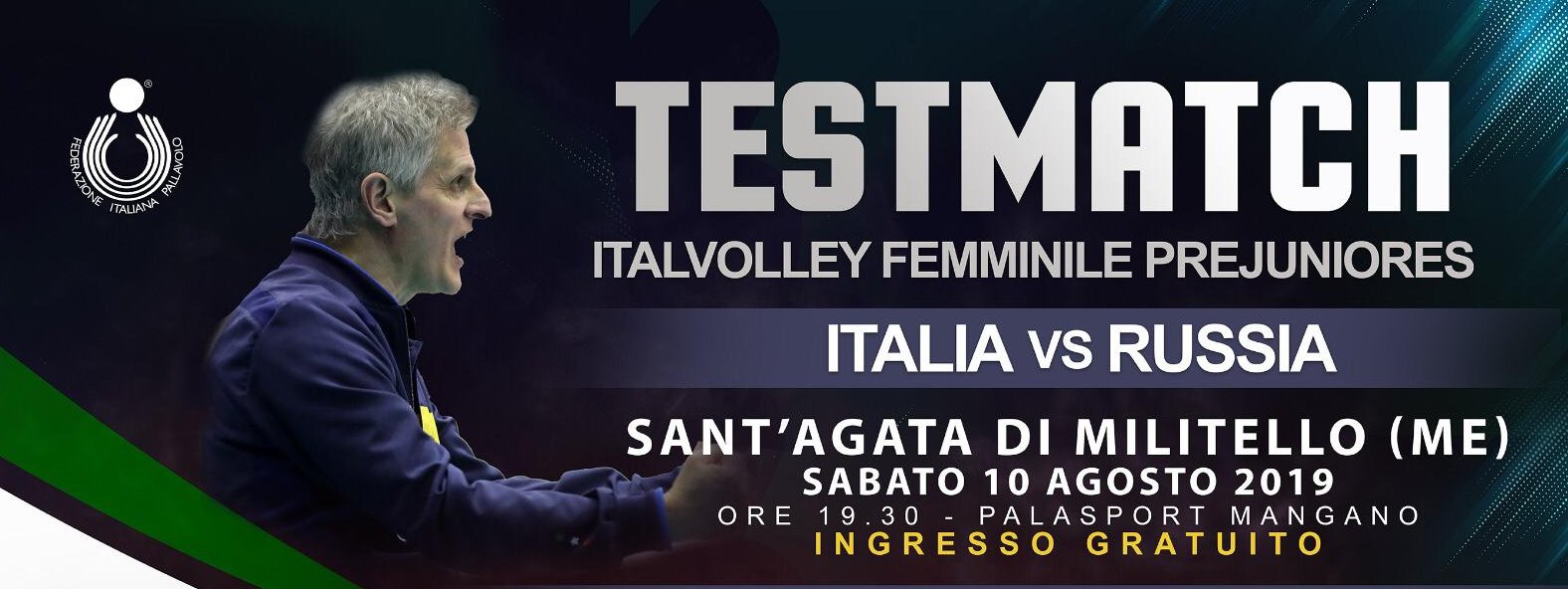S. Agata di Militello, il 10 agosto sfida Italia-Russia di volley femminile