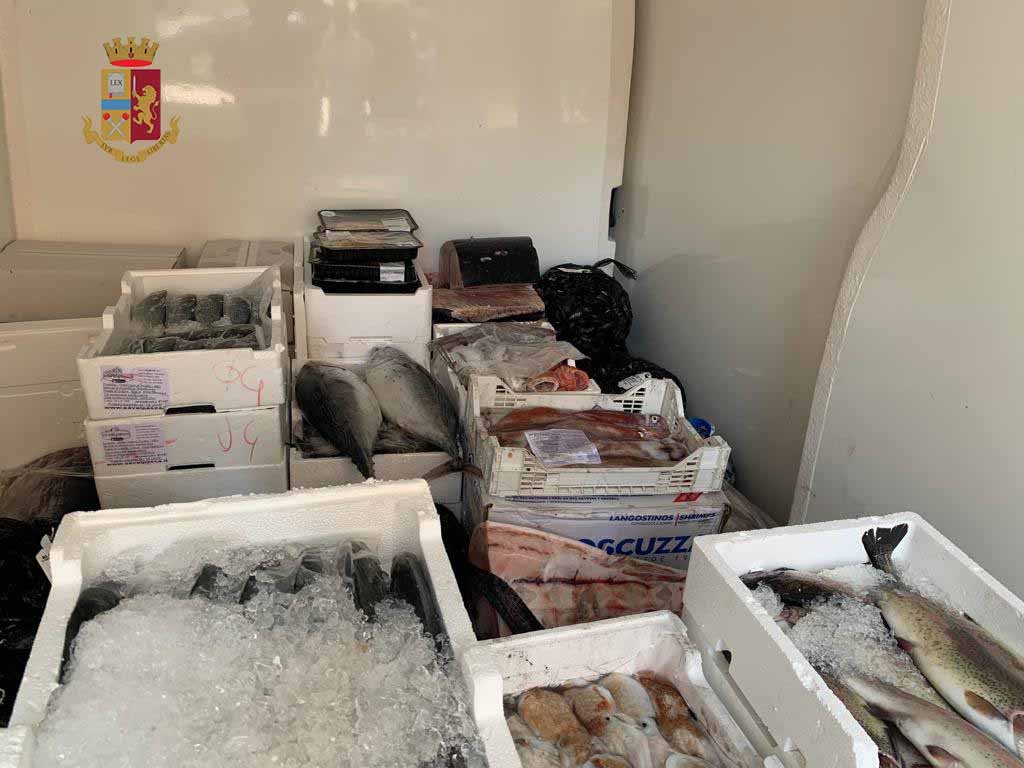 Brolo, maxi sequestro di pesce in cattivo stato di conservazione